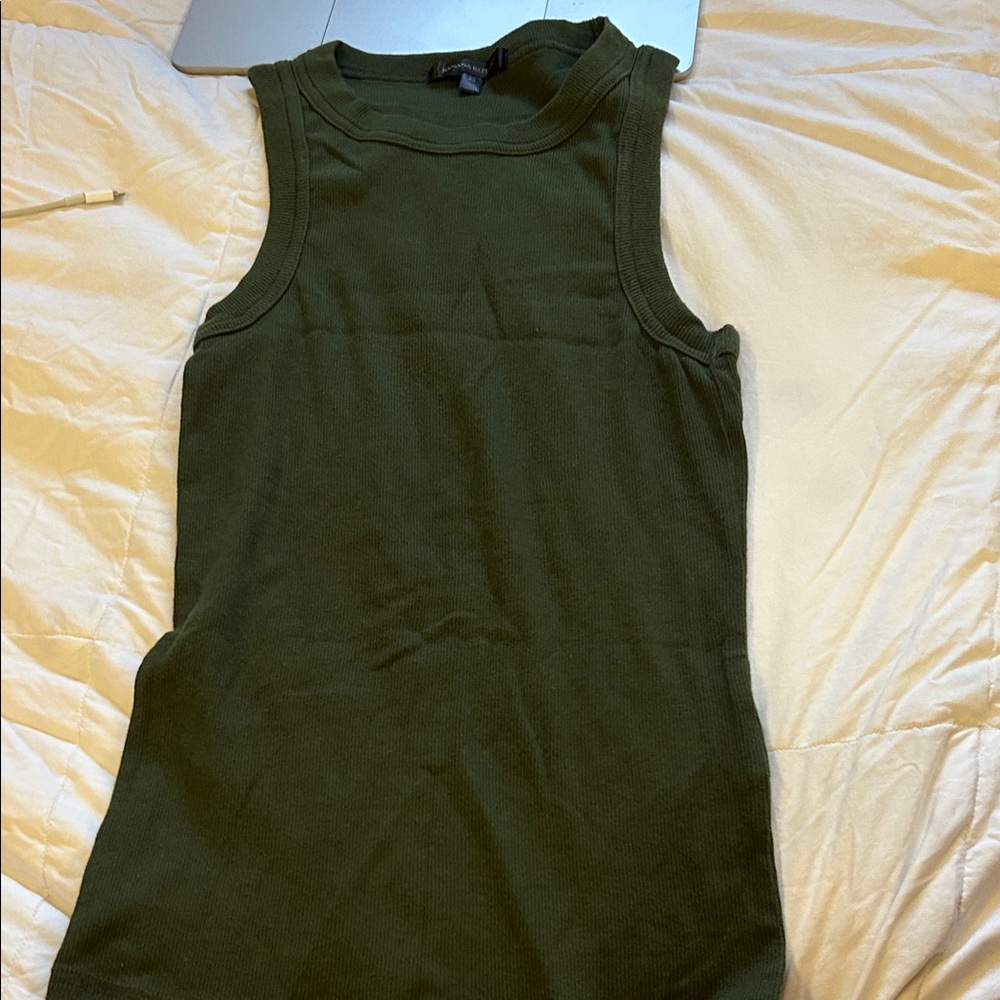 Banana Republic Dark Green Tank Top
